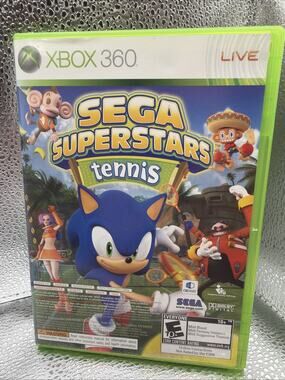Sega Superstars Tennis + Xbox Live Arcade Dual Pack (Xbox 360) Game - Complete